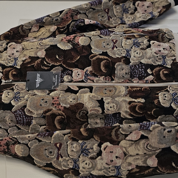 Teddy Bear Patterned Jacket - Picture 7 of 7